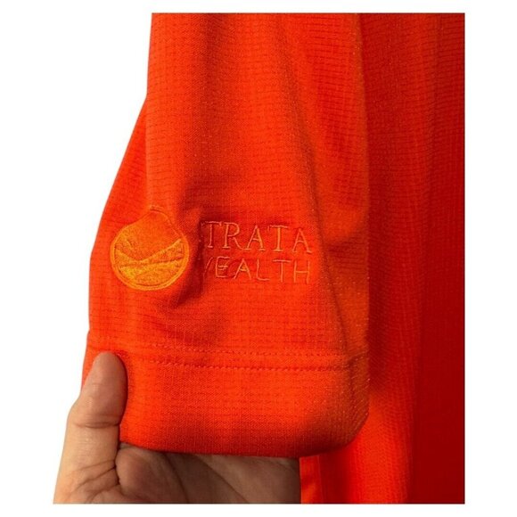 Cutter & Buck Polo‎ Shirt Men's 3XB orange Collared Golf Active dry tech - Picture 4 of 6